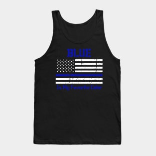 This Blue Line Police Tank Top